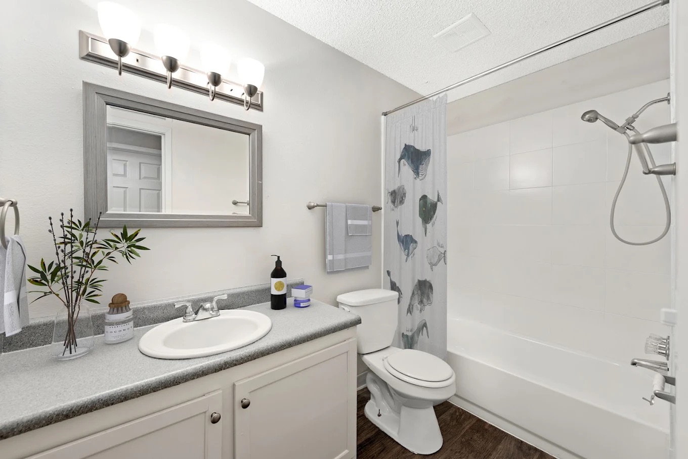 Apartment bathroom