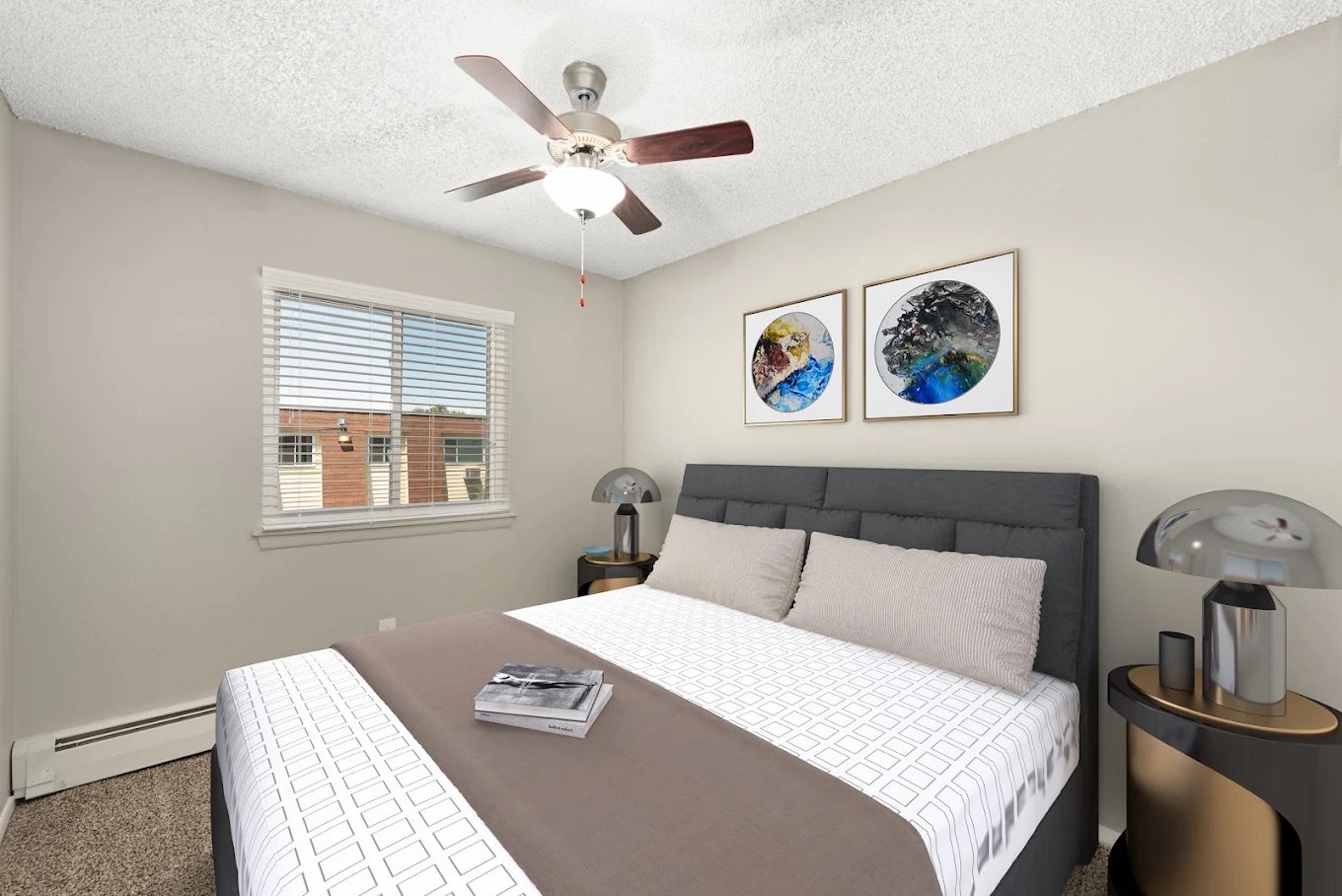Apartment bedroom